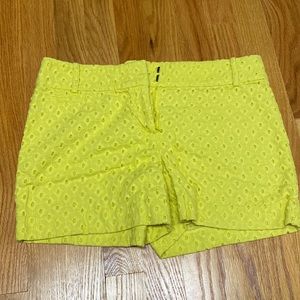 EUC Loft Short 4” Inseam Bright Yellow